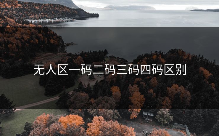 无人区一码二码三码四码区别